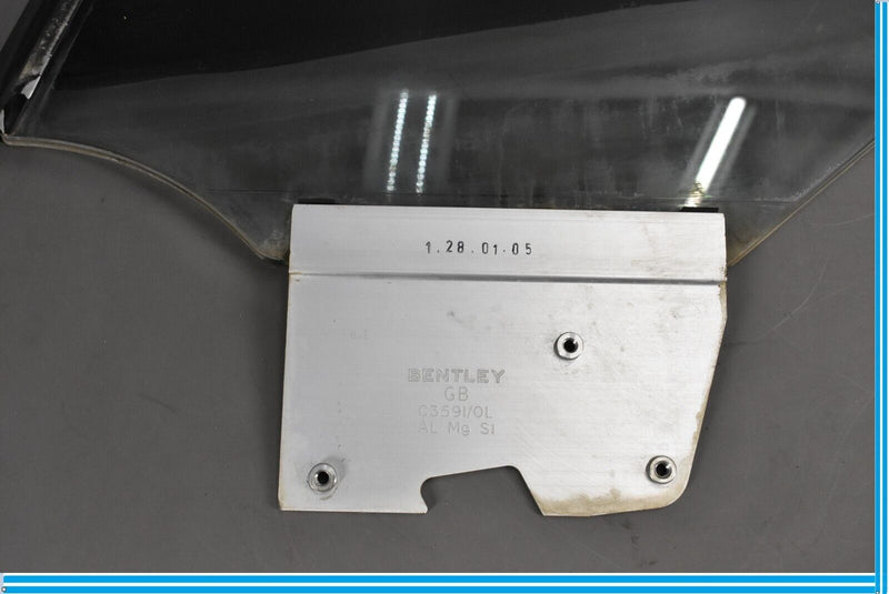 Load image into Gallery viewer, 03-10 Bentley Continental GT Left Driver Side Vent Glass Window Panel Oem
