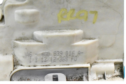 12-18 Audi A7 Quattro S7 Rear Right Side Door Lock Latch Actuator 4G0839016A Oem