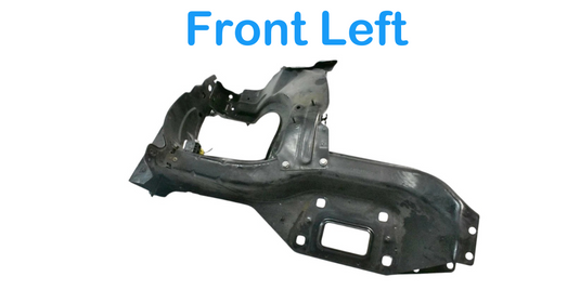 06-12 Mercedes ML320 W164 GL450 Front Left Driver Headlight Support Bracket Oem