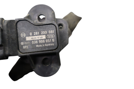 06-12 Bentley Continental MAP Manifold Pressure Sensor W/ Hose Connector Oem