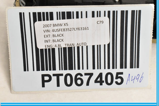 2007 - 2013 BMW X5 E70 Headlight Fog Light Lamp Control Switch OEM 9134728