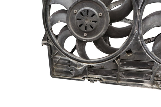 12-18 Audi A6 A7 Quattro Front Dual Radiator Cooling Fan Assembly 4H0121003L Oem