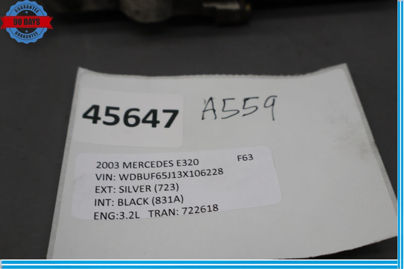 Load image into Gallery viewer, 03-09 Mercedes W211 E320 E500 Rear Right Side Window Regulator Motor Oem
