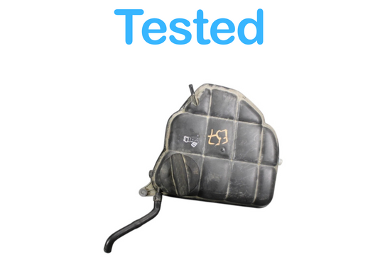 03-12 Bentley Continental Coolant Reservoir Overflow Expansion Tank Black Oem