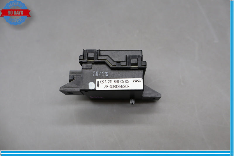 Load image into Gallery viewer, 03-06 Mercedes R230 SL500 Seatbelt Seat Belt Tension Sensor A2158600505 Oem
