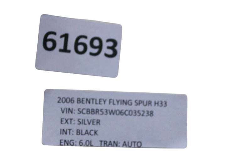Load image into Gallery viewer, 06-13 Bentley Continental Flying Spur Rear Right Side Door Shell Panel Oem
