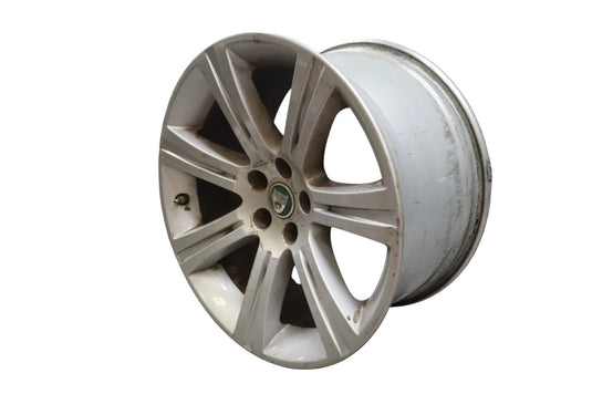 07-15 Jaguar X150 XK XF 9.5x18 R18 Rear Alloy Wheel Rim Silver 18" Oem