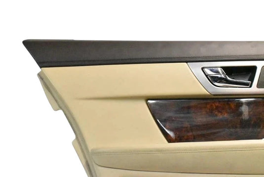 12-15 Jaguar XF XFR Rear Left Interior Door Panel Trim Cover 8X23F274A31A Oem