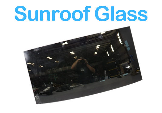 10-19 Jaguar X351 XJL Panoramic Sunroof Sun Roof Glass Window Center Oem