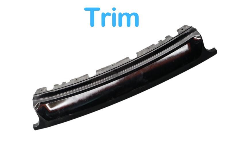 Load image into Gallery viewer, 14-19 Maserati Ghibli Rear Bumper Center Lower Molding Trim 670010777 OEM
