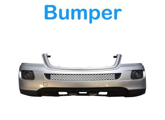 06-08 Mercedes W164 ML320 ML500 Front Bumper Cover Panel Assembly Oem