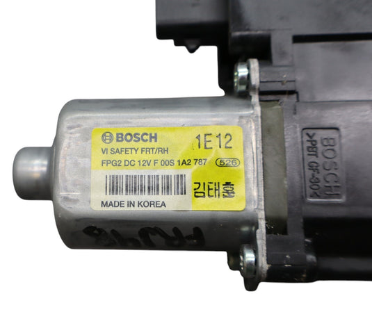 11-13 Hyundai Equus Front Right Passenger Side Door Window Regulator Motor Oem