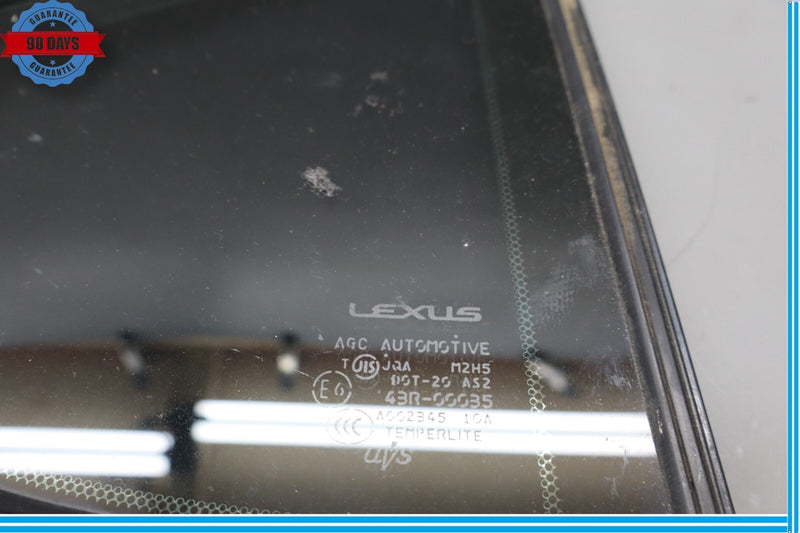 Load image into Gallery viewer, 07-17 Lexus LS460 Rear Right Passenger Side Door Corner Quarter Window Glass Oem
