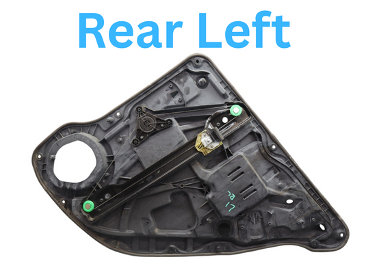 12-15 Mercedes GL450 ML500 Rear Left Driver Side Window Regulator Panel Oem