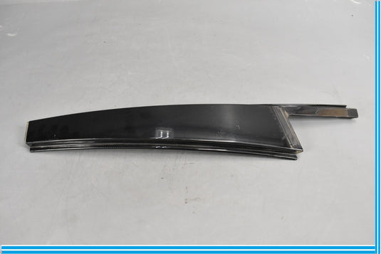 09-15 BMW 750i 750Li Rear Left Side B Pillar Door Cover Molding Trim Black Oem