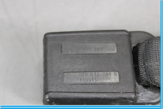12-18 BMW 320i 328i F30 Rear Second 2nd Row Center Middle Seat Belt Buckle Oem