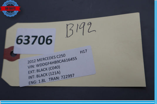08-15 Mercedes C300 C350 C63 AMG Front Right Side Seat Control Switch Oem