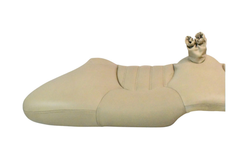 Load image into Gallery viewer, 97-99 Jaguar X100 XK8 Convertible Rear Lower Seat Cushion Beige GJA5339AA OEM
