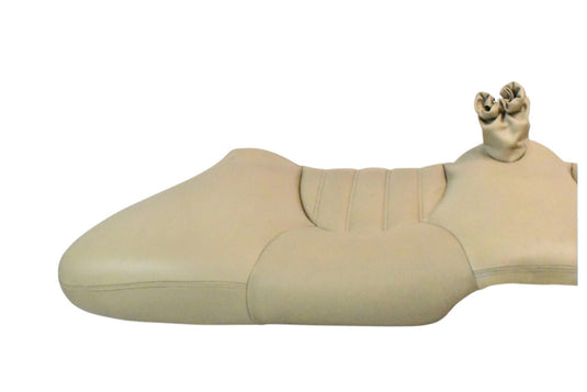 97-99 Jaguar X100 XK8 Convertible Rear Lower Seat Cushion Beige GJA5339AA OEM