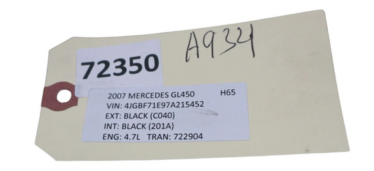 06-09 Mercedes W164 ML320 GL450 Front Bumper PDC Parking Sensor Wire Harness Oem