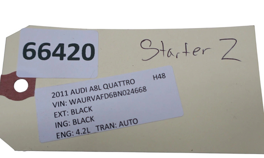 08-18 Audi A6 A8 Quattro Q5 Q7 Engine Starter Motor 079911021 Oem