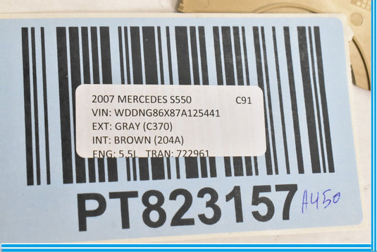07-14 Mercedes W216 CL600 S63 AMG Overhead Dome Light Cover Trim 2218110071 OEM