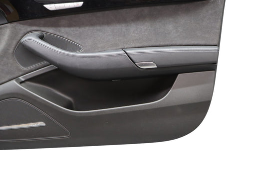 11-18 Audi A8L Quattro Front Right Passenger Side Interior Door Panel Trim Oem