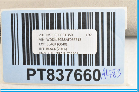 10-17 Mercedes E350 E550 W207 Coupe Right Passenger Sun Visor Shade Oem