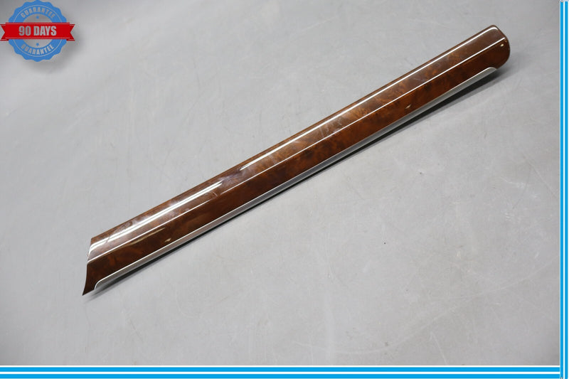 Load image into Gallery viewer, 07-15 Audi Q7 Rear Left Driver Side Door Panel Trim Cover Wood Grain Oem
