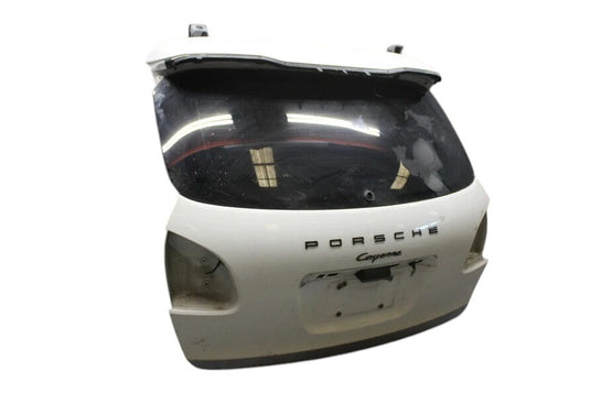 11-14 Porsche Cayenne 958 Hybrid S Trunk Lid Liftgate Tailgate Shell Panel OEM