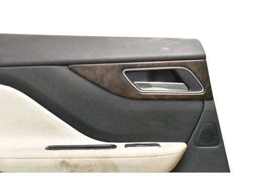 16-20 Jaguar XF Rear Left Driver Interior Door Panel Trim Cover GX7322601AC OEM