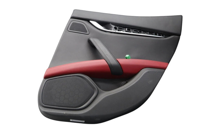 14-22 Maserati Ghibli S Rear Right Passenger Side Interior Door Cover Panel Oem