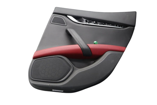 14-22 Maserati Ghibli S Rear Right Passenger Side Interior Door Cover Panel Oem