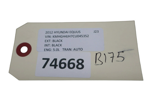 11-13 Hyundai Equus Front Center Console Ashtray Storage Compartment OEM