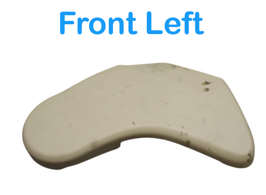 09-15 Jaguar XF XFR X250 Front Left Side Seat Valance Trim Cover LEG Oem