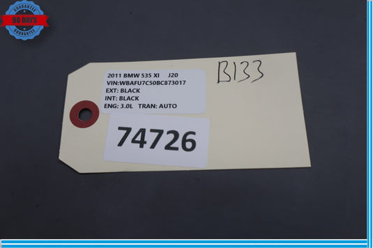 11-16 BMW 535i GT xDrive Steering Wheel Column Shroud Lower Cover Trim Panel Oem