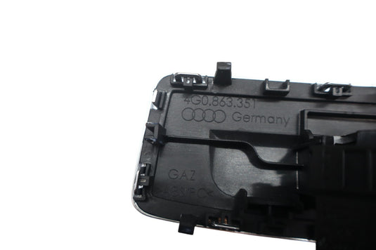 12-18 Audi A7 Console Back Seat Heater Switch Bezel Trim Panel 4G0863351 Oem