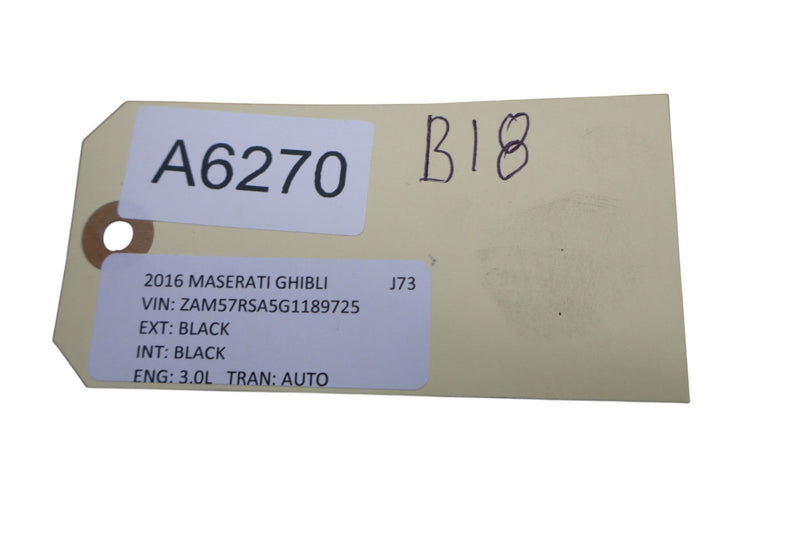 Load image into Gallery viewer, 14-17 Maserati Ghibli Rear Trunk Fuse Box Lid Cover Black 7271381830 Oem
