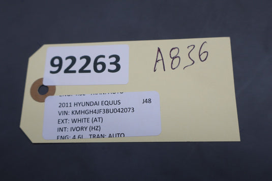 11-13 Hyundai Equus Front Right Passenger Side Seat Control Module Unit Oem