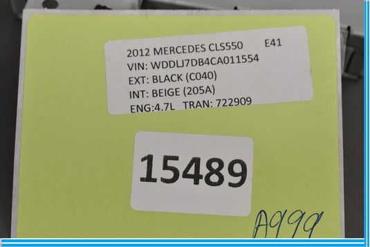 12-18 Mercedes CLS550 W218 Communication Interface Module Oem