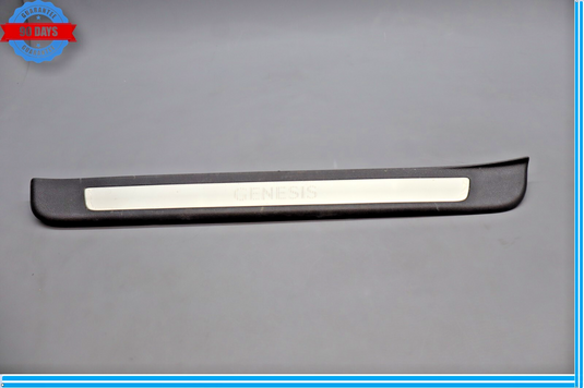15-16 Hyundai Genesis Front Left Driver Side Door Sill Scuff Plate Trim Oem