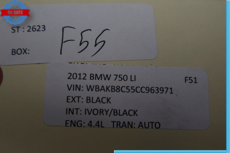 Load image into Gallery viewer, 09-15 BMW 740i 750Li xDrive Front Dashboard Dash Board Bezel Wood Panel Trim Oem

