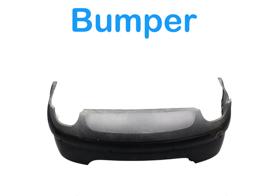 09-11 Jaguar X250 XF XFR Base Rear Lower Bumper Cover Assembly Oem