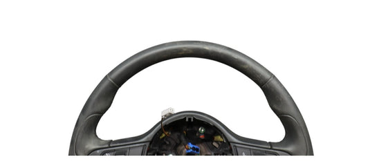 17-22 Alfa Romeo Giulia Steering Wheel Black Leather w/ Switch Buttons Oem
