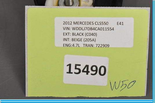 12-18 Mercedes CLS550 Rear Left Driver Door Window Regulator Oem