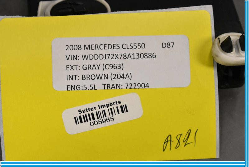 Load image into Gallery viewer, 06-11 Mercedes CLS550 CLS500 W219 Rear Right Passenger Door Control Module Oem
