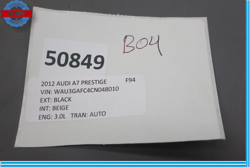 Load image into Gallery viewer, 12-17 Audi A7 Front Steering Column Surround Upper Cover Trim Quatrro Oem
