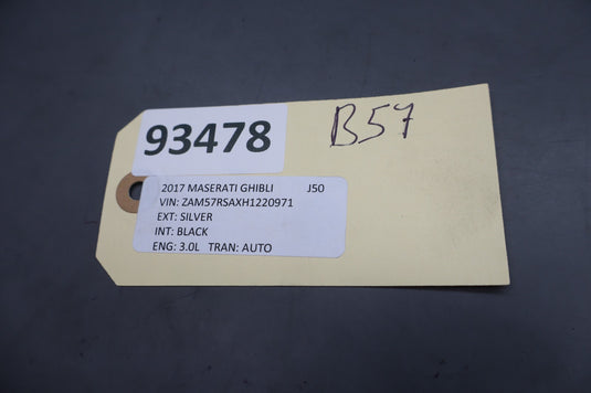 14-17 Maserati Ghibli Steering Column Combination Switch Arm Controls Assy Oem