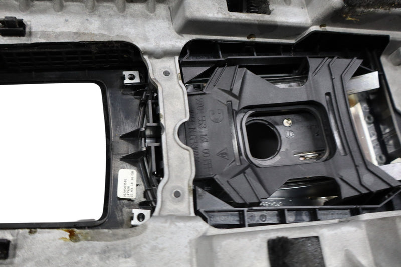 Load image into Gallery viewer, 10-16 Porsche Panamera Center Console Frame Bracket &amp; Armrest 97055311100 Oem

