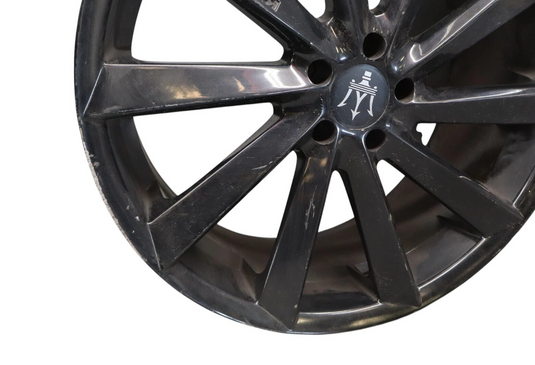 14-17 Maserati Ghibli 10 Spoke Factory Alloy Wheel Rim 22X9J 22'' 670010981 Oem